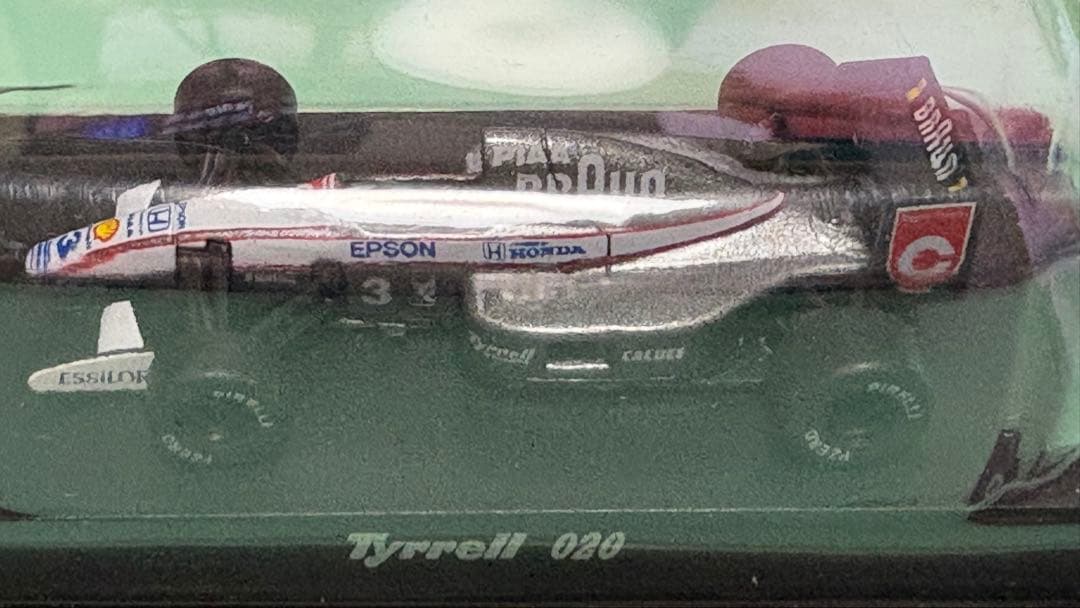 京商1/64 ロータス/ティレル　ミニカーコレクション　中嶋悟