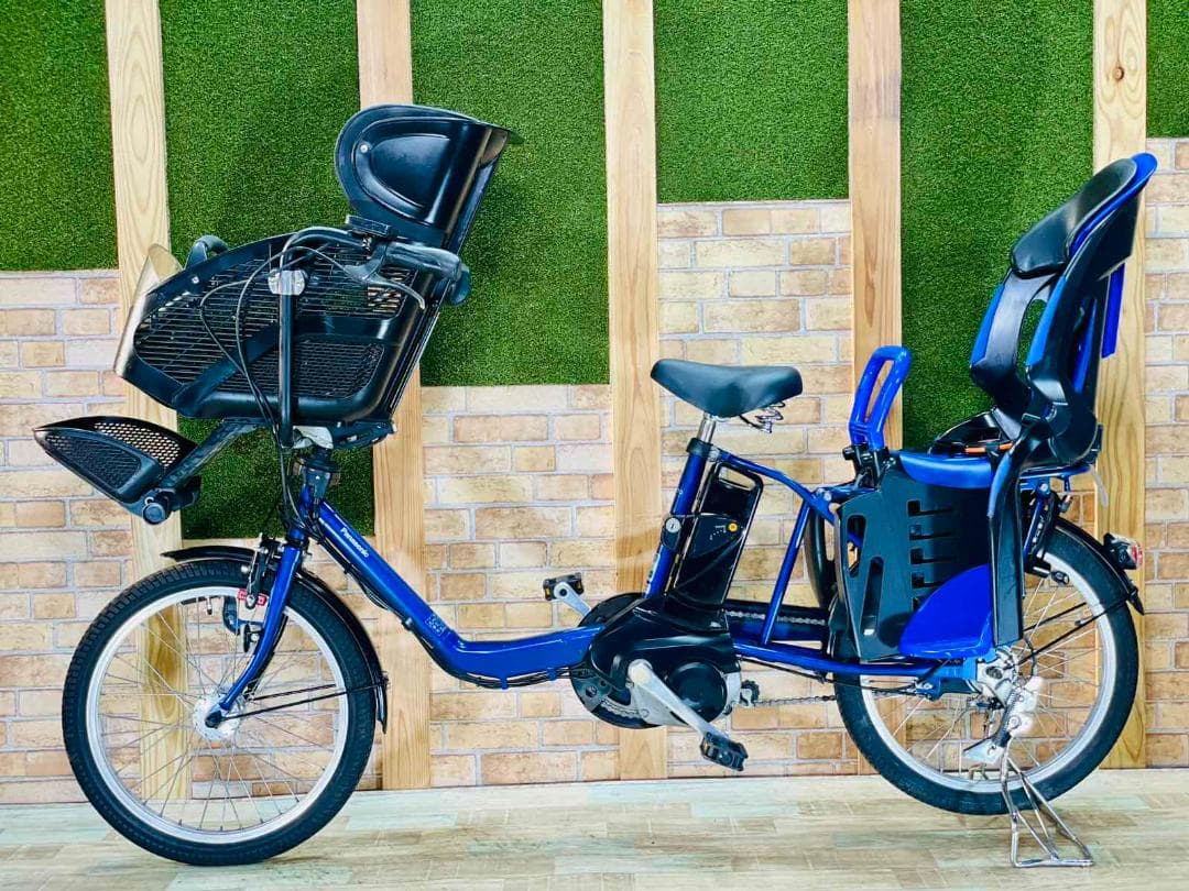 超特価 ブルー No1 パナソニック 子供乗せ電動アシスト自転車 H1920