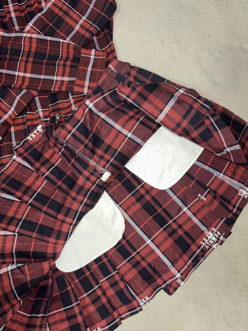 （美品）パーリーゲイツ 、グレンチェック柄シリーズ、セットアップ、サイズ1
