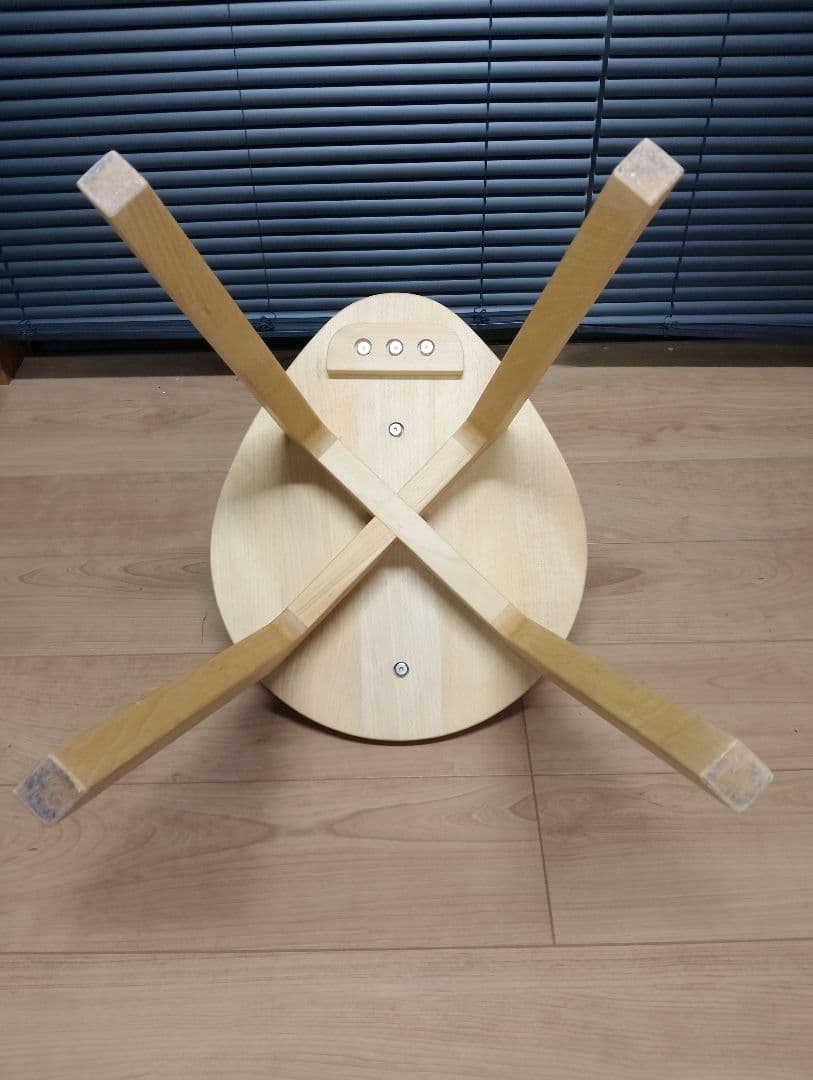 【要コメント】Tishler ティシュラー 無垢材 たまごチェア 4脚セット