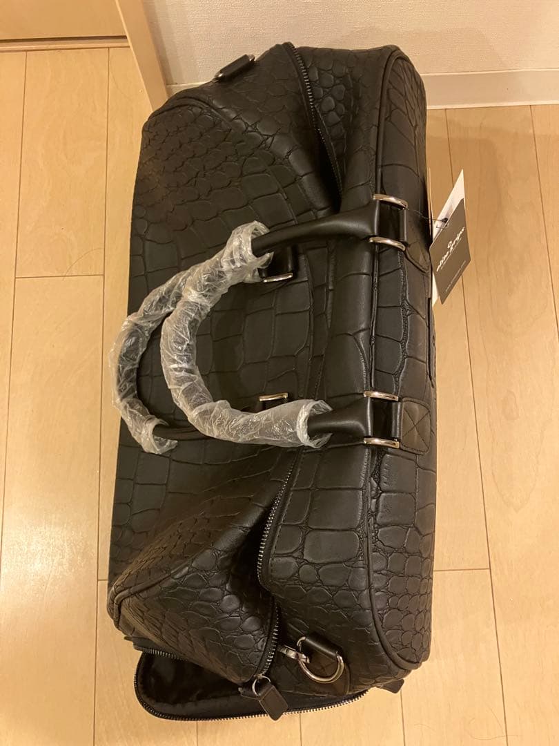 elite grips クロコ ボストンバッグ 定価: 52,800円