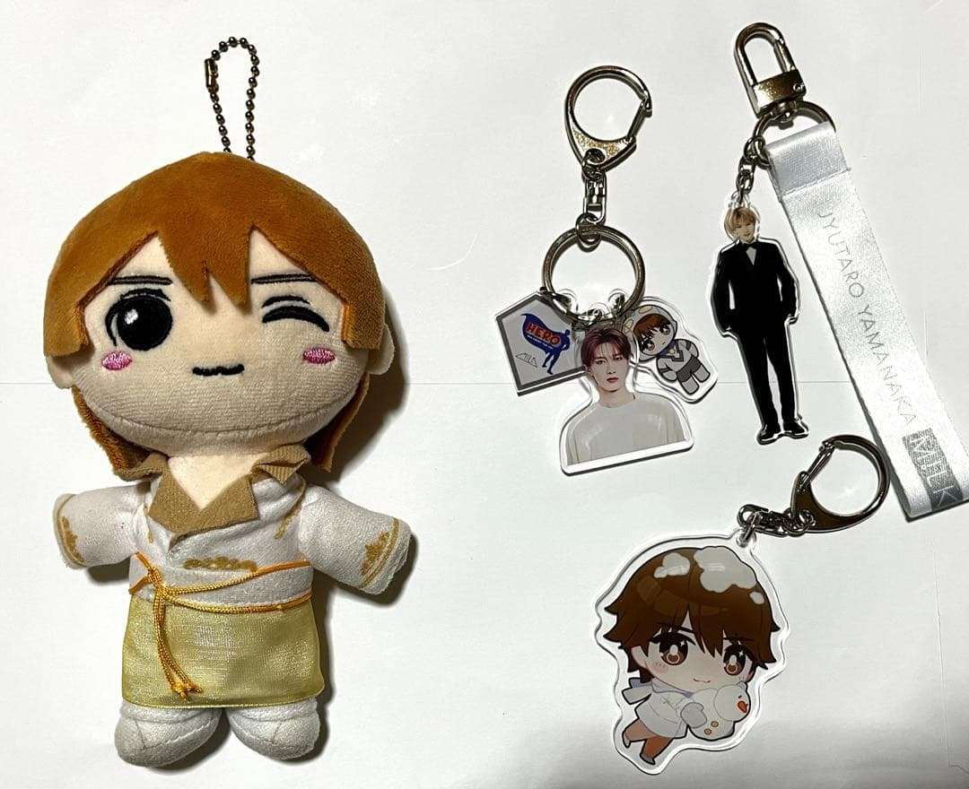 【セット売り】M!LK 山中柔太朗　ぬいぐるみ　キーホルダー