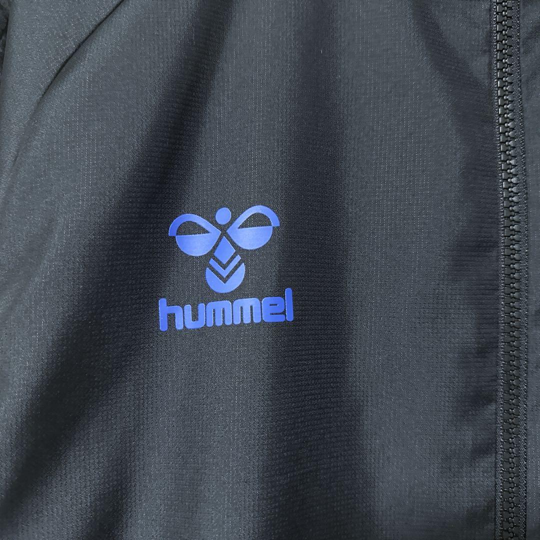 hummel ヒュンメル ガンバ大阪 STAFF ロゴ ナイロンジャケット M