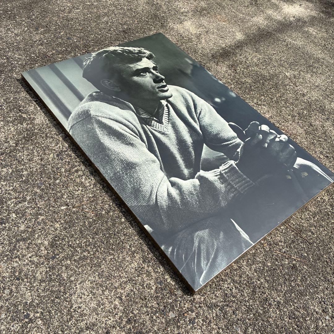ジェームズ・ディーン 木製 大型 木製 パネル 非売品　60×90×2.5