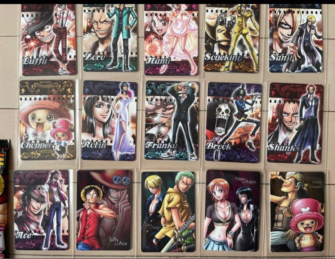 [希少]ワンピース　カードグミ　スペシャルパーティ　全25種フルコンプ　ナミ