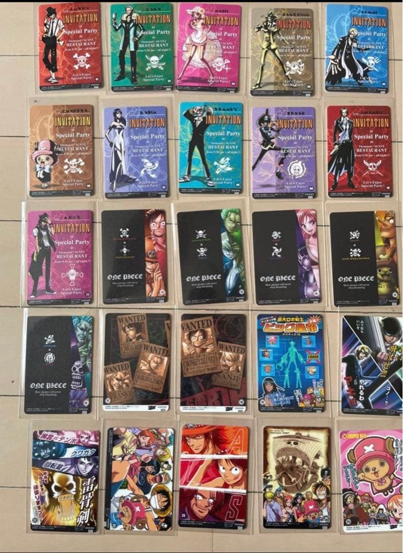 [希少]ワンピース　カードグミ　スペシャルパーティ　全25種フルコンプ　ナミ