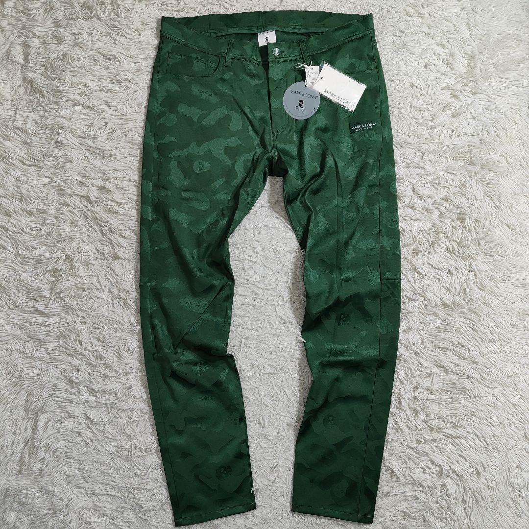 【新品】MARK & LONA カモフラ Gauge Pants 52 緑