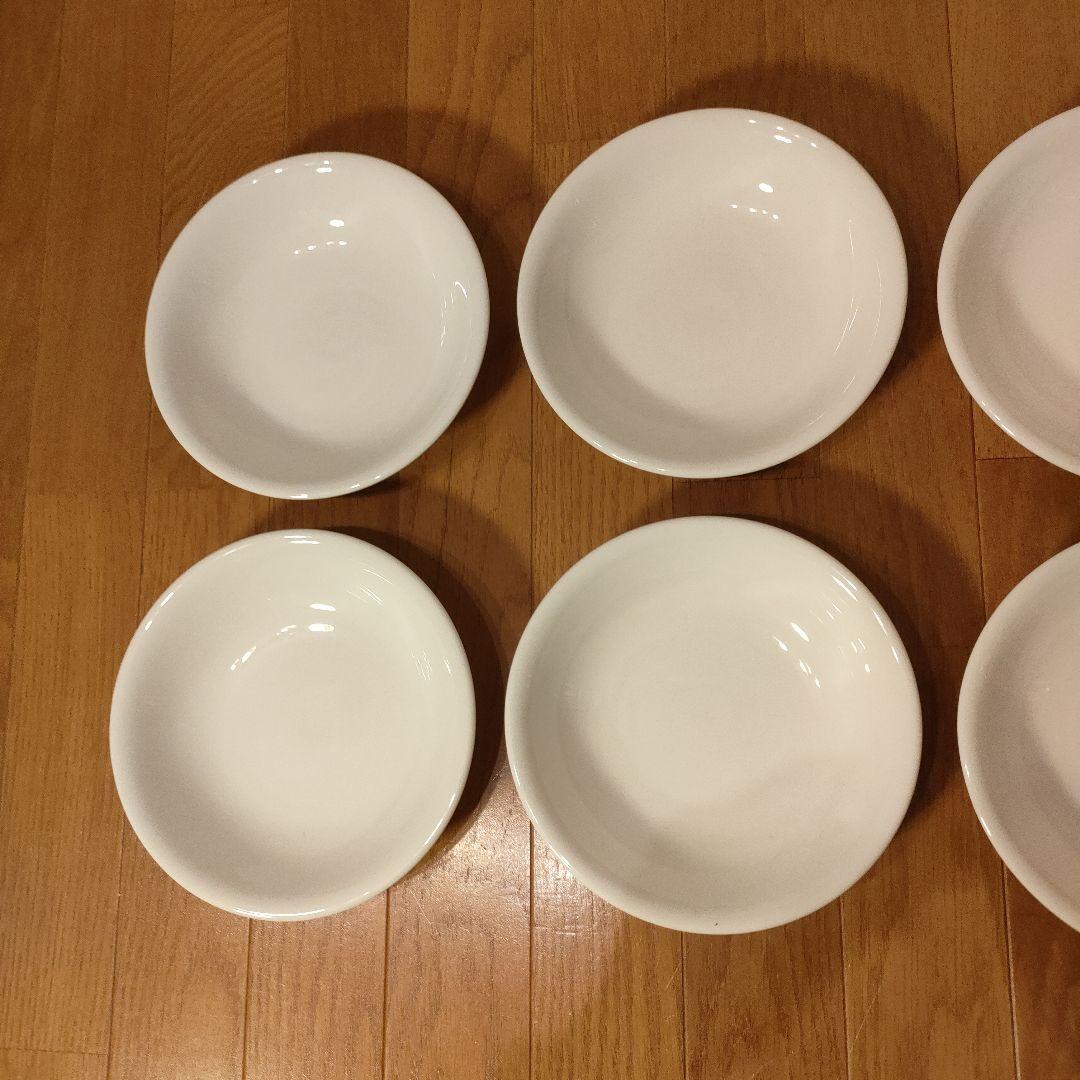 Noritake ノリタケ ホワイト 浅皿 6枚セット 約19cm ②