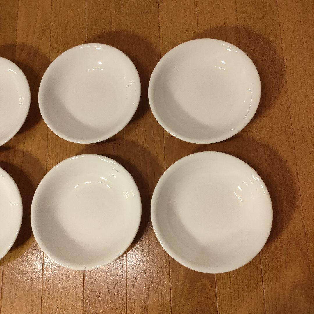 Noritake ノリタケ ホワイト 浅皿 6枚セット 約19cm ②
