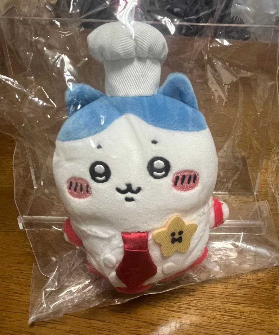 ちいかわレストラン　コックさん＋キッチン担当なマスコット4体セット