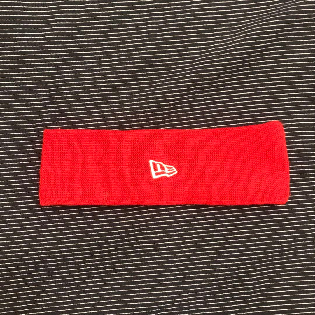 Supreme ヘッドバンド レッド New Era 16AW