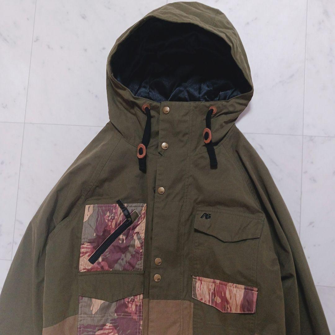バートンBURTON アナログAG カモフラージュ スノーボードジャケット