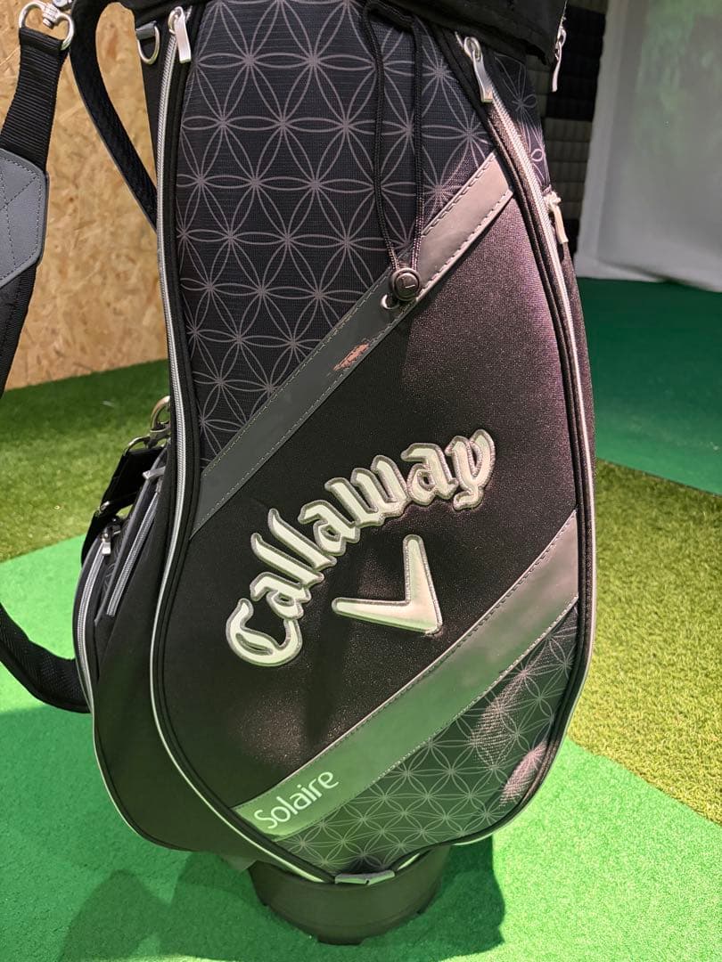 Callaway キャロウェイ　ソレイル キャディバッグ　ブラック