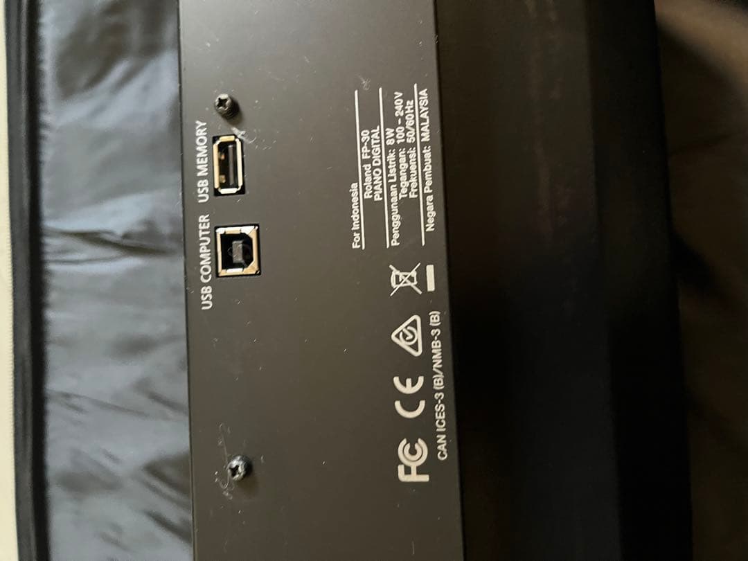 美品　Roland ローランド 電子ピアノ FP-30 88鍵