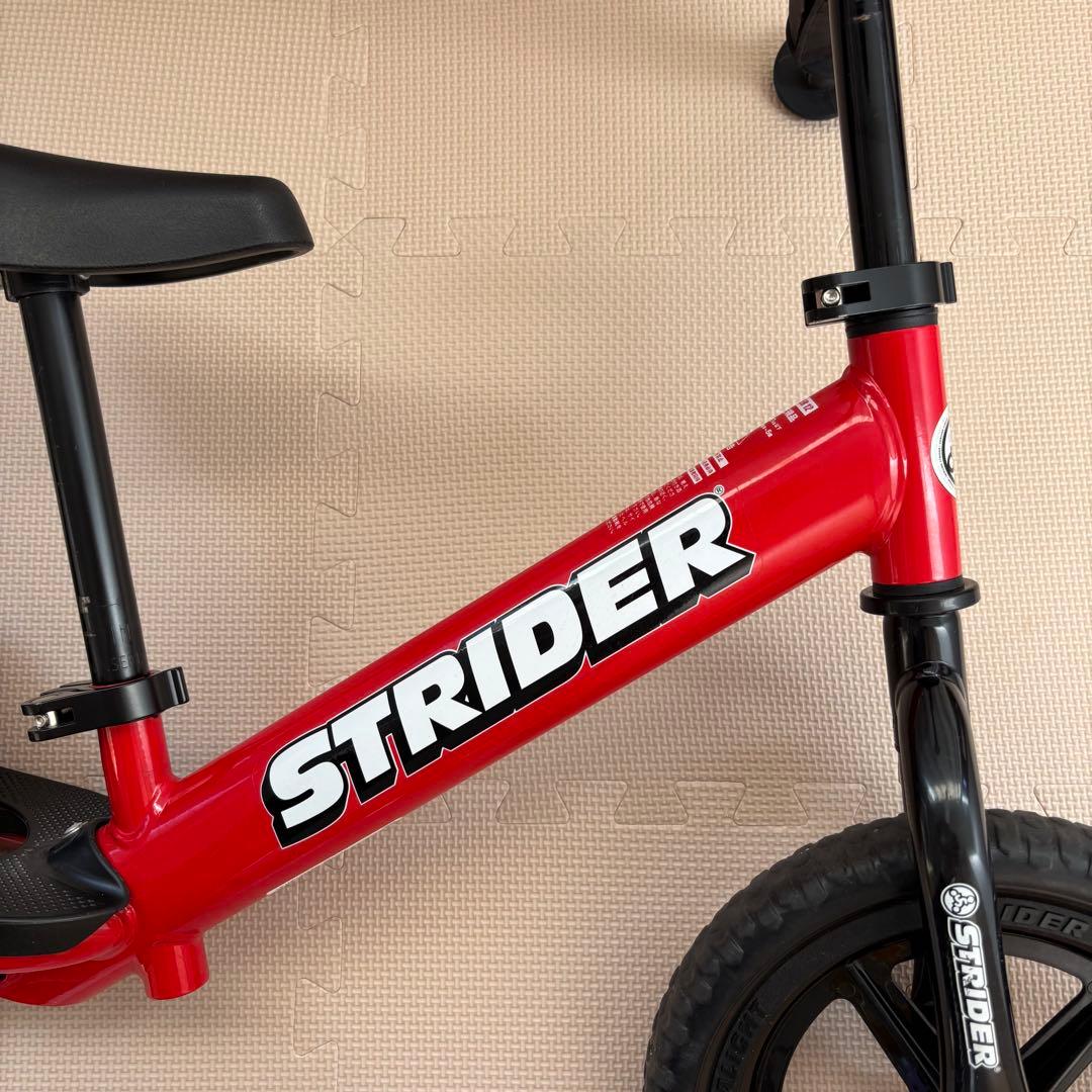 STRIDER スポーツ バランスバイク レッド