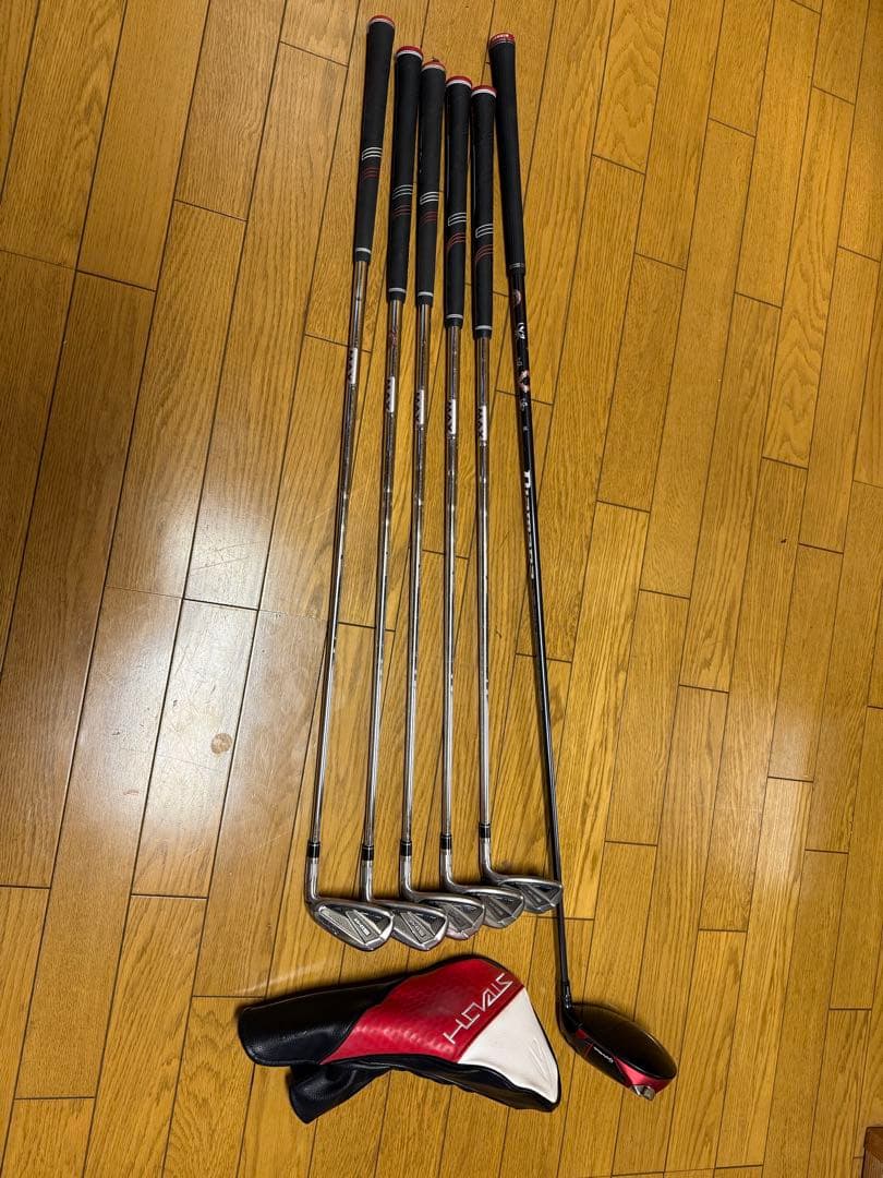 テーラーメイド　ステルス2プラスドライバー　simsmaxアイアンセット