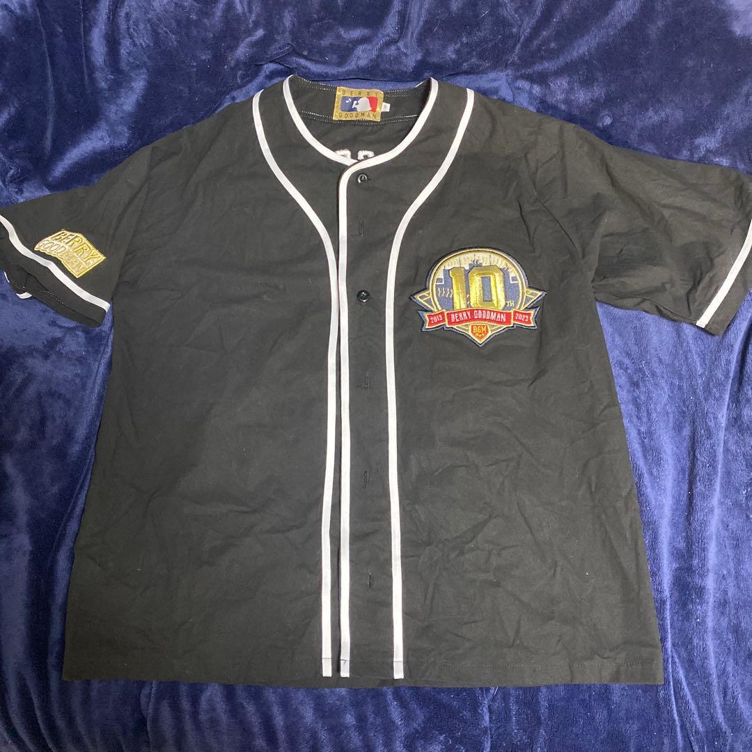ベリーグッドマン ベースボールシャツ 甲子園 ブラック Mサイズ
