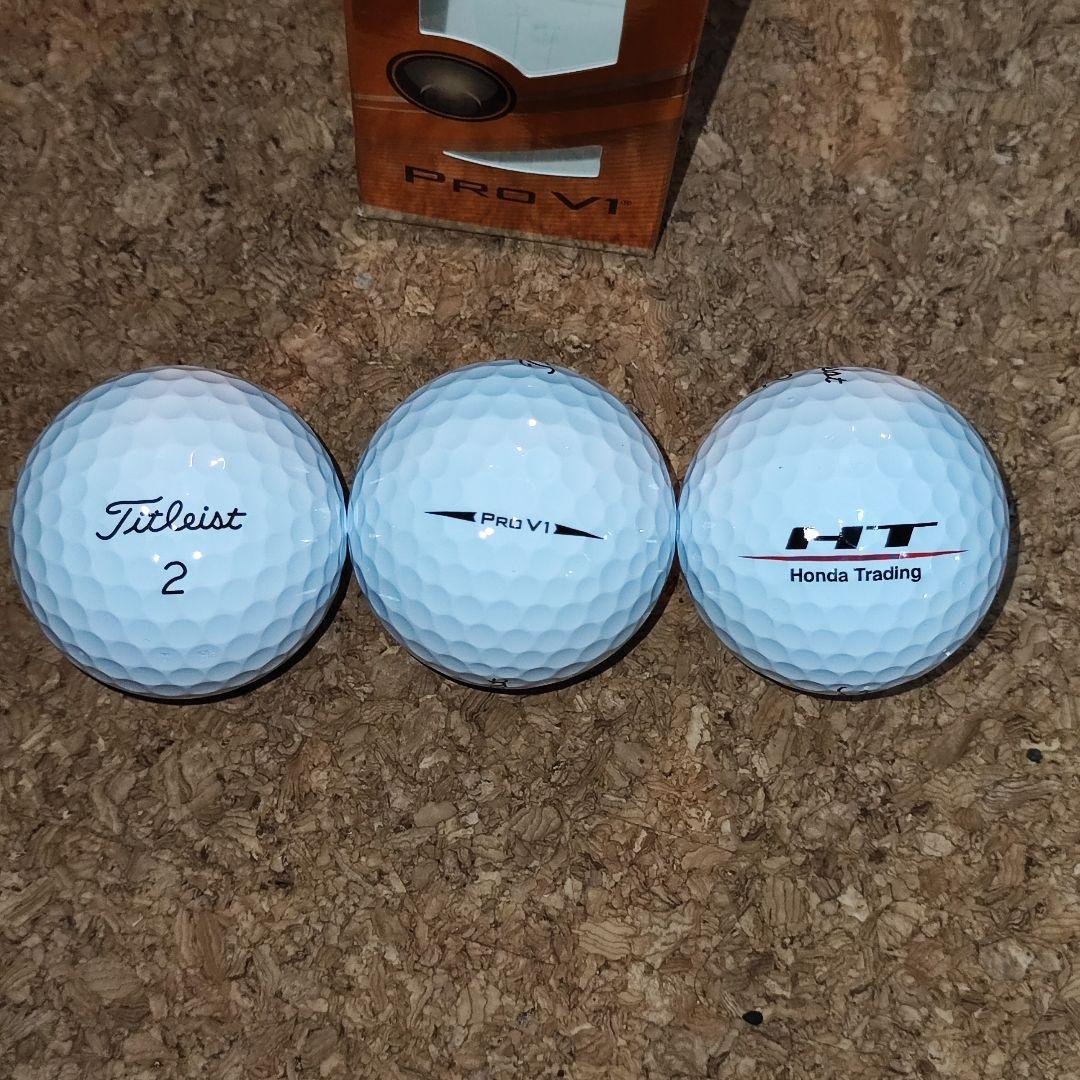 タイトリスト Pro V1 ゴルフボール ホワイト 計1.5ダース 訳有