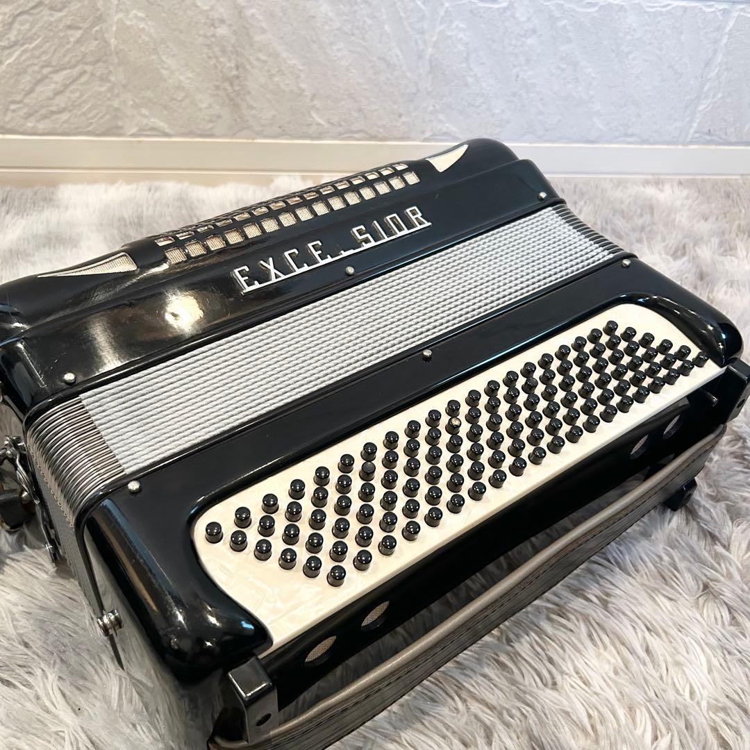 【極希少】 EXCELSIOR 302M アコーディオン ソフトケース付
