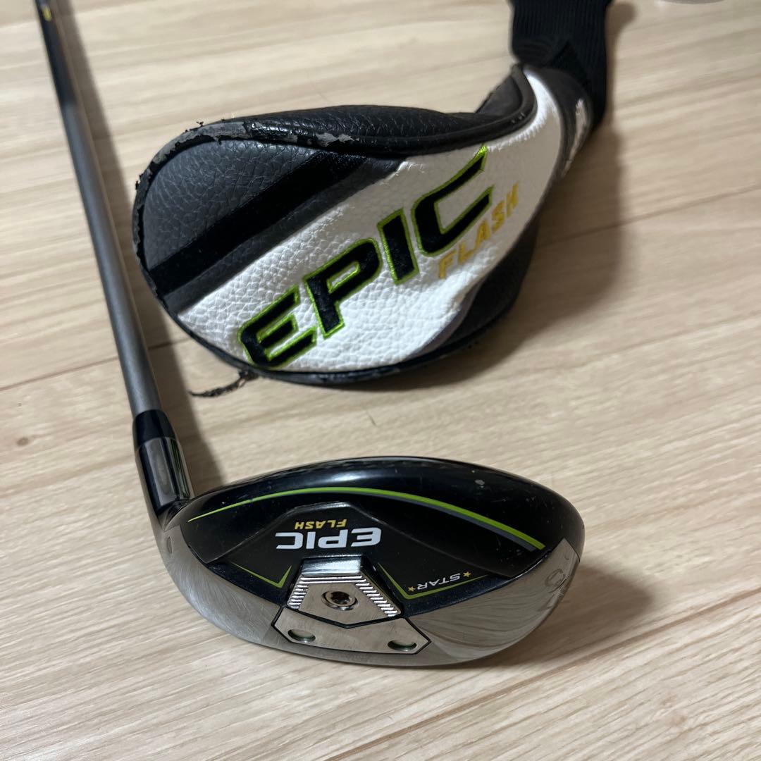 キャロウェイEPIC FLASH ユーティリティクラブ 6番　flex S