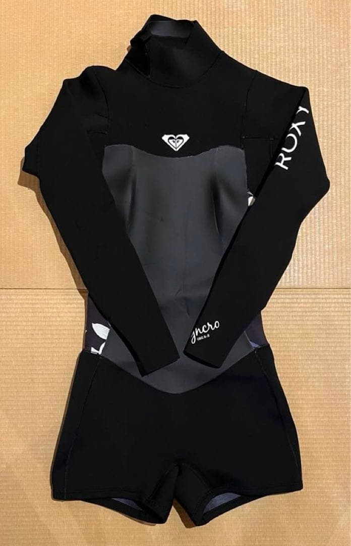 未使用品 ROXY ロキシー 3/2mm ロンスプ バックジッパーM