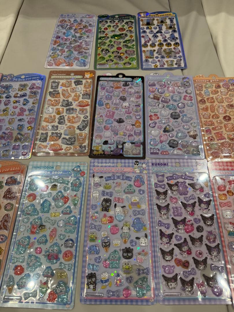 正規品 ボンボンドロップ、うるちゅる シールまとめ売り