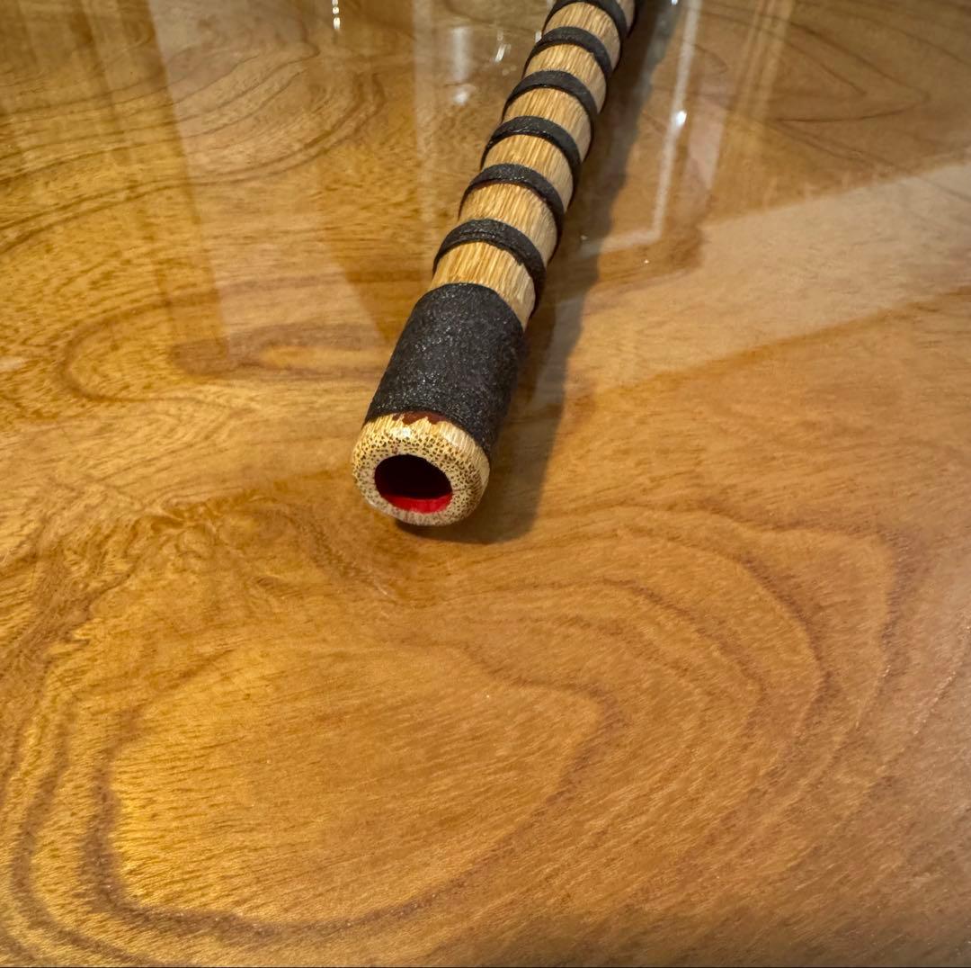 龍笛 竹製 煤竹 和楽器 雅楽