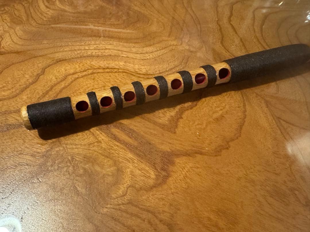 龍笛 竹製 煤竹 和楽器 雅楽