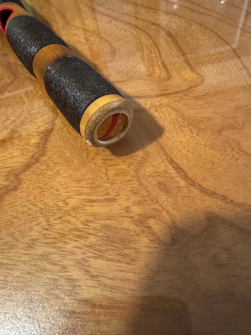 龍笛 竹製 煤竹 和楽器 雅楽