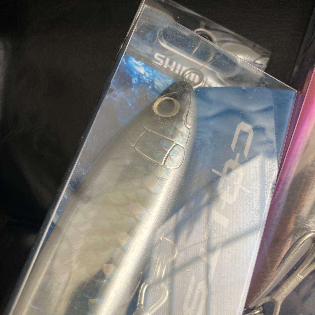 訳有品　シマノ　大型青物用プラグ　ジグ　7点 ロックショア　オフショア　出品限り