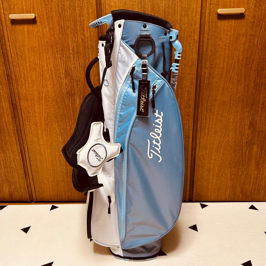 【極美品】Titleist Players4 軽量キャディバッグ スタンド式