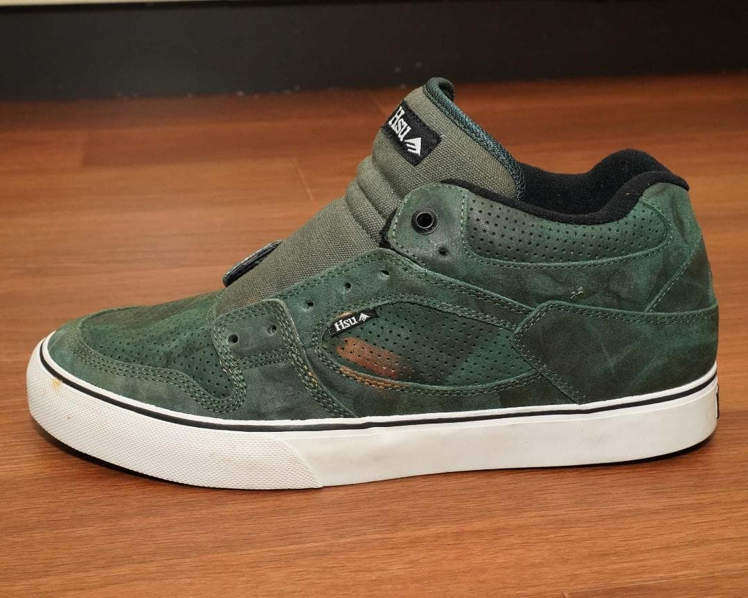 emerica hsu グリーン　27cm　デッドストック　新品　サンプル