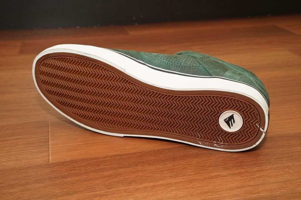 emerica hsu グリーン　27cm　デッドストック　新品　サンプル