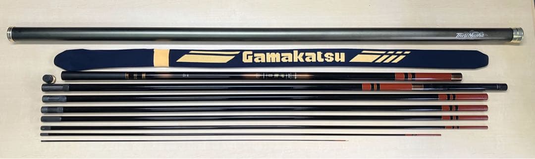 がまかつ がま鮎 マルチフレックス100 伸徹Ⅱ 9.0m