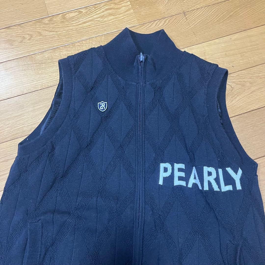 PEARLY GATES　パーリーゲイツ　フルジップ　ベスト リバーシブル
