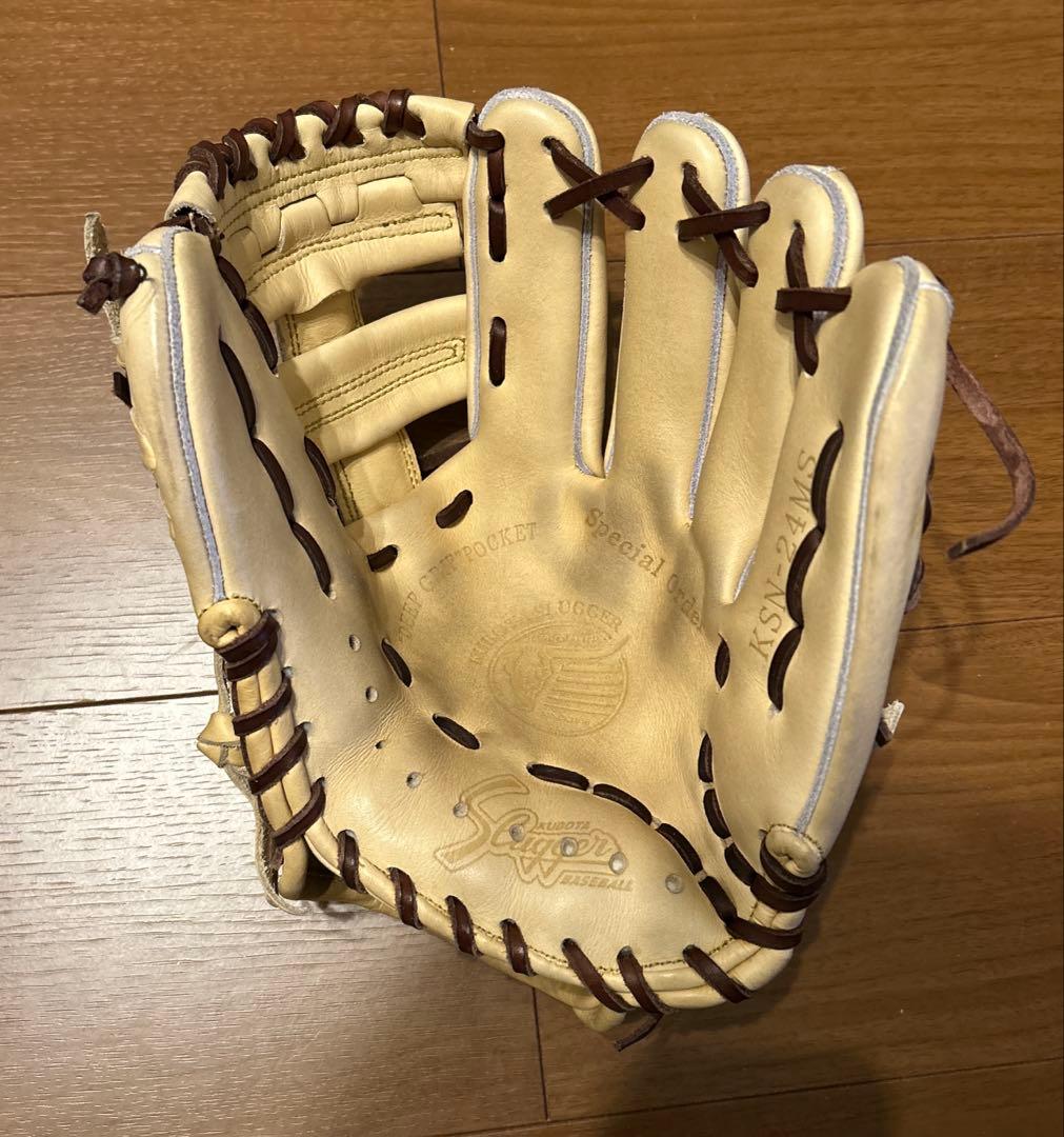 【屋外未使用】KUBOTA SLUGGER KSN-24MS 野球　グローブ