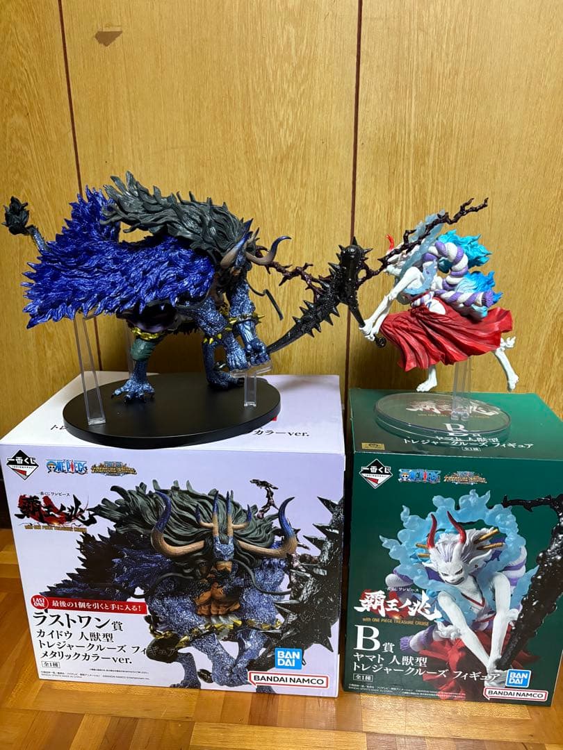 ワンピース一番くじ　覇王ノ兆 ラストワン賞　カイドウ　 B賞　ヤマト　2点セット