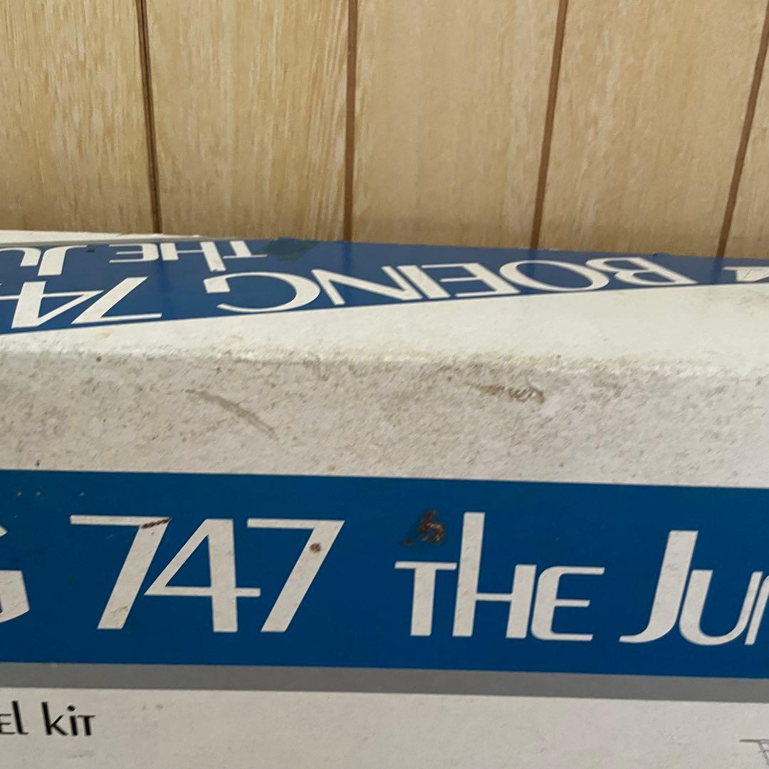7635 童友社　1/100 ボーイング747ジャンボ　JAL 飛行機