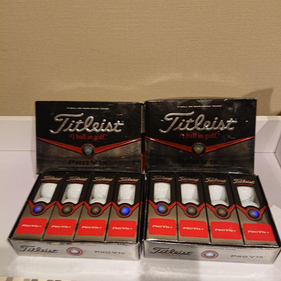 Titleist Pro V1X ゴルフボール 2箱セット