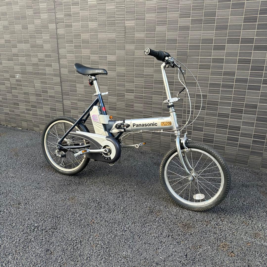 最終価格旧車Panasonic オフタイム電動アシスト自転車バッテリー不良
