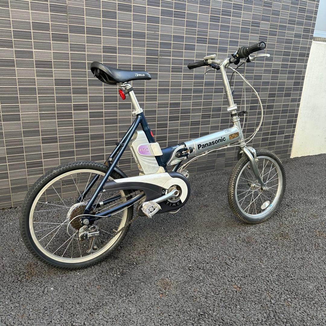 最終価格旧車Panasonic オフタイム電動アシスト自転車バッテリー不良