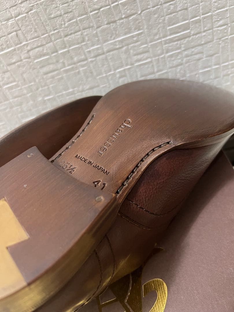 【未使用箱付き 】chausser キャップトゥ レースアップシューズC-721