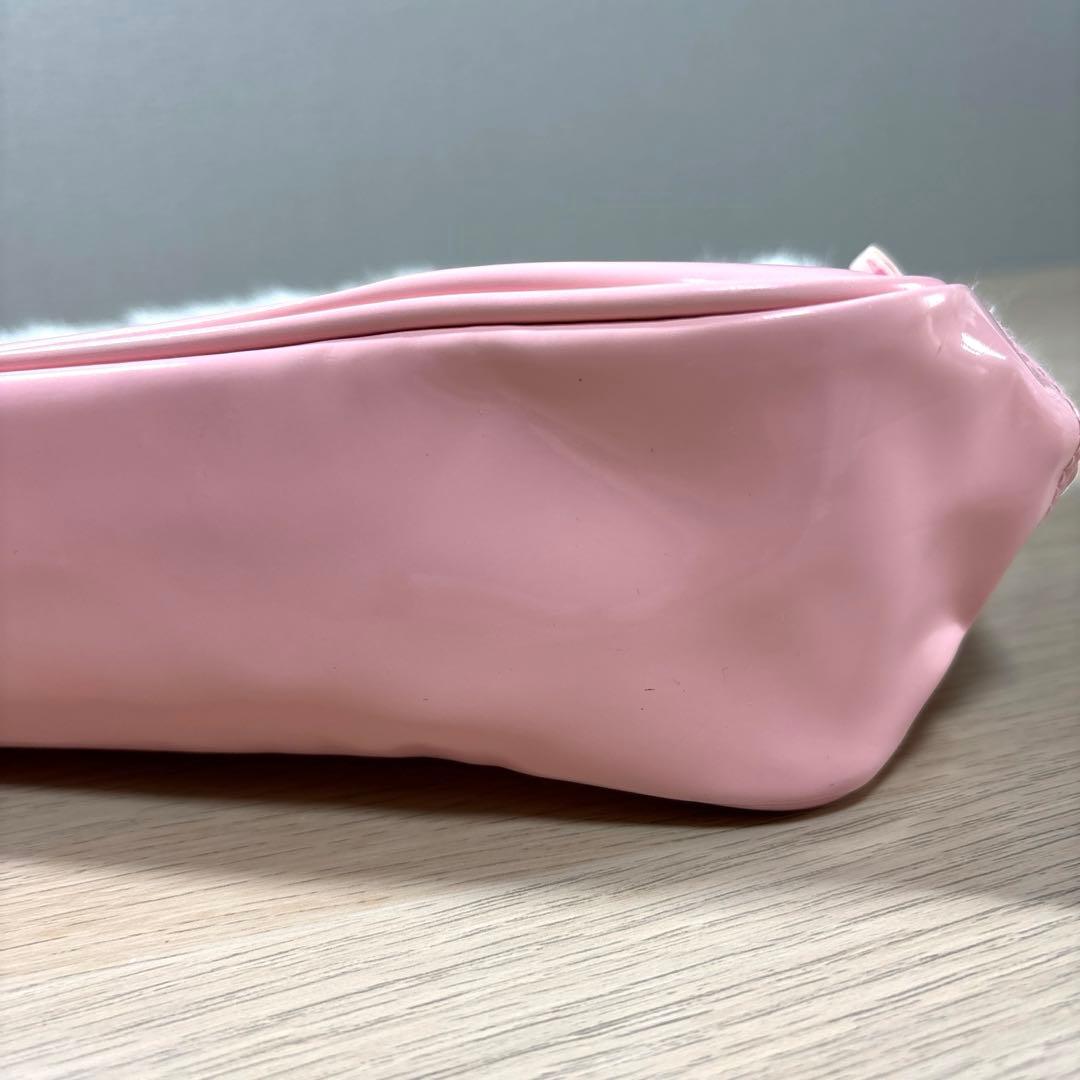 Chacott チャコット　バレエ　レッスンバッグ　キッズ　ピンク　ファー