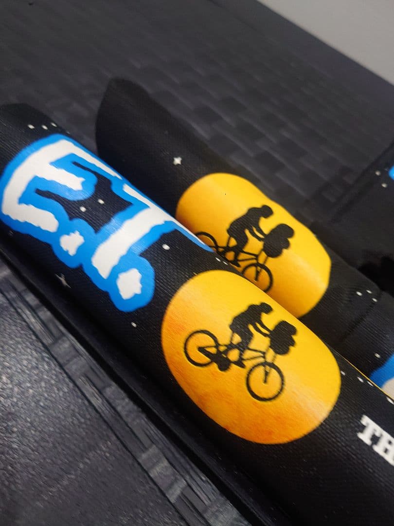 クワハラBMX　E.T. 自転車フレーム　ハンドルバー　プロテクターセット