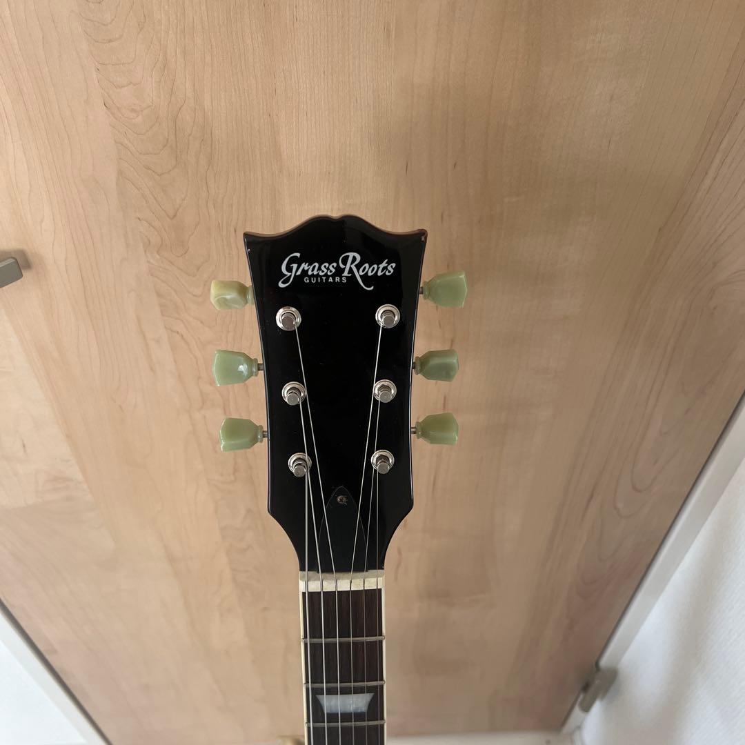 美品 グラスルーツ エレキギター Grass Roots G-SG Cherry