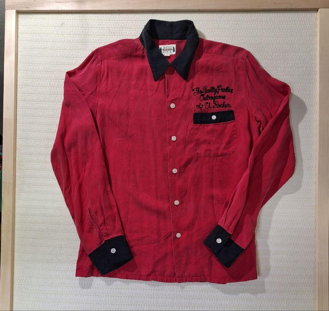 初期 WACKO MARIA ワコマリア ボーリングシャツ