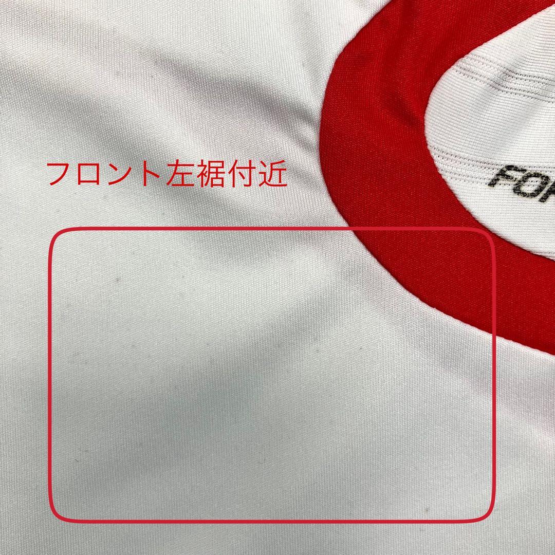 adidas サッカーフランス代表 トレーニングシャツ 古着 トリコロール ロゴ