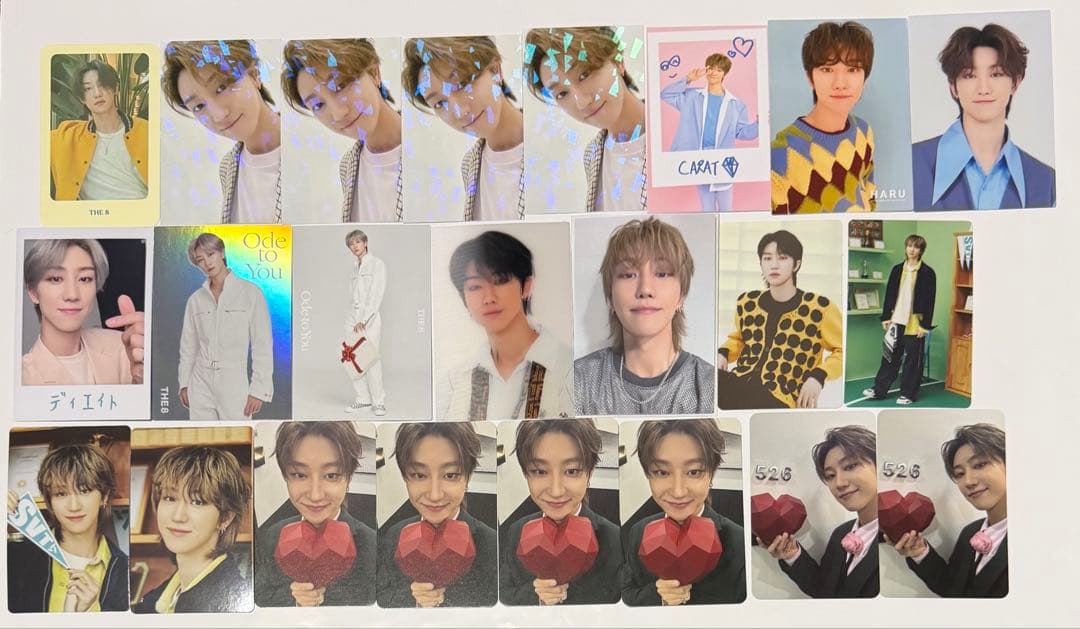 SEVENTEEN セブチ THE8 ミンハオ トレカ バインダー 56点まとめ