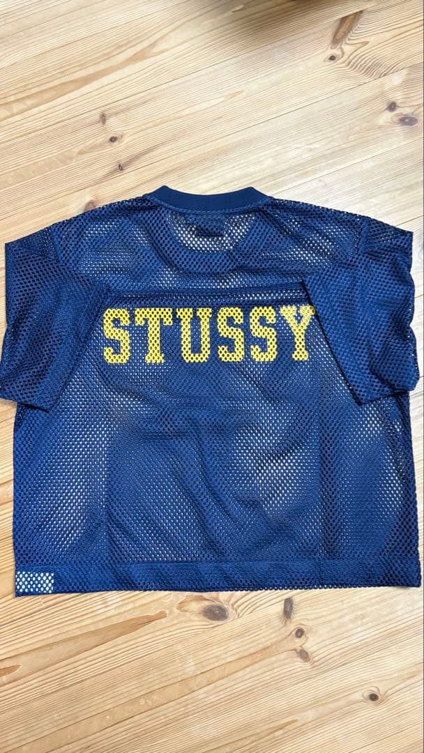 ステューシー STUSSY TEAM JERSEY 80 ネイビー