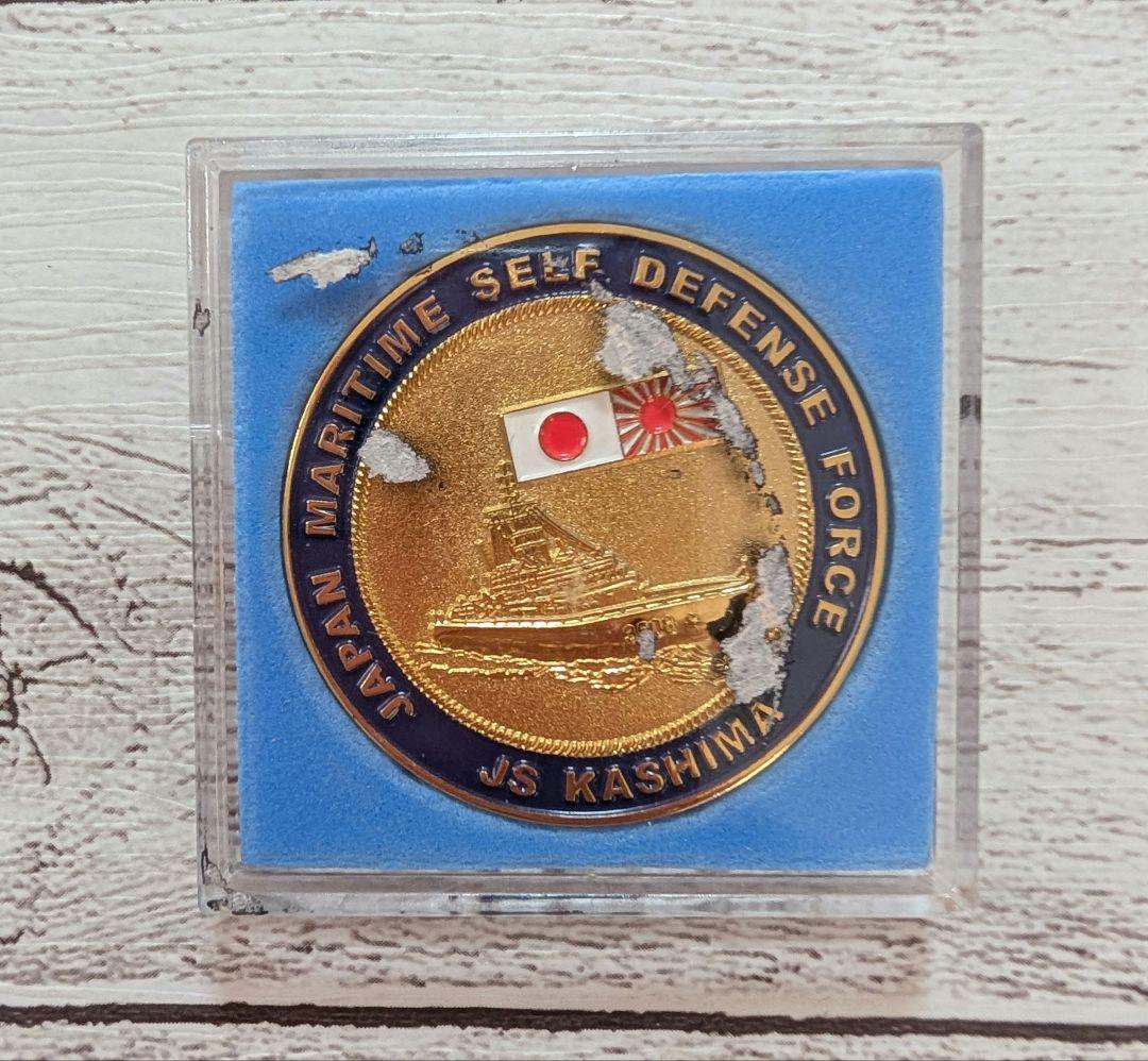 海上自衛隊 練習艦かしま 先任伍長 チャレンジ メダル